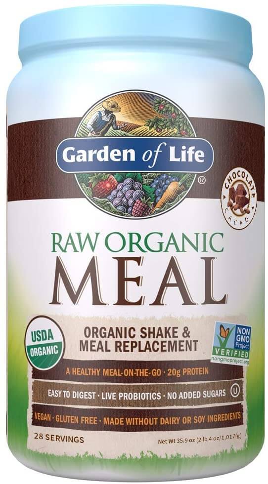 Garden Of Life Raw Lactose Free Meal Replacement Powder