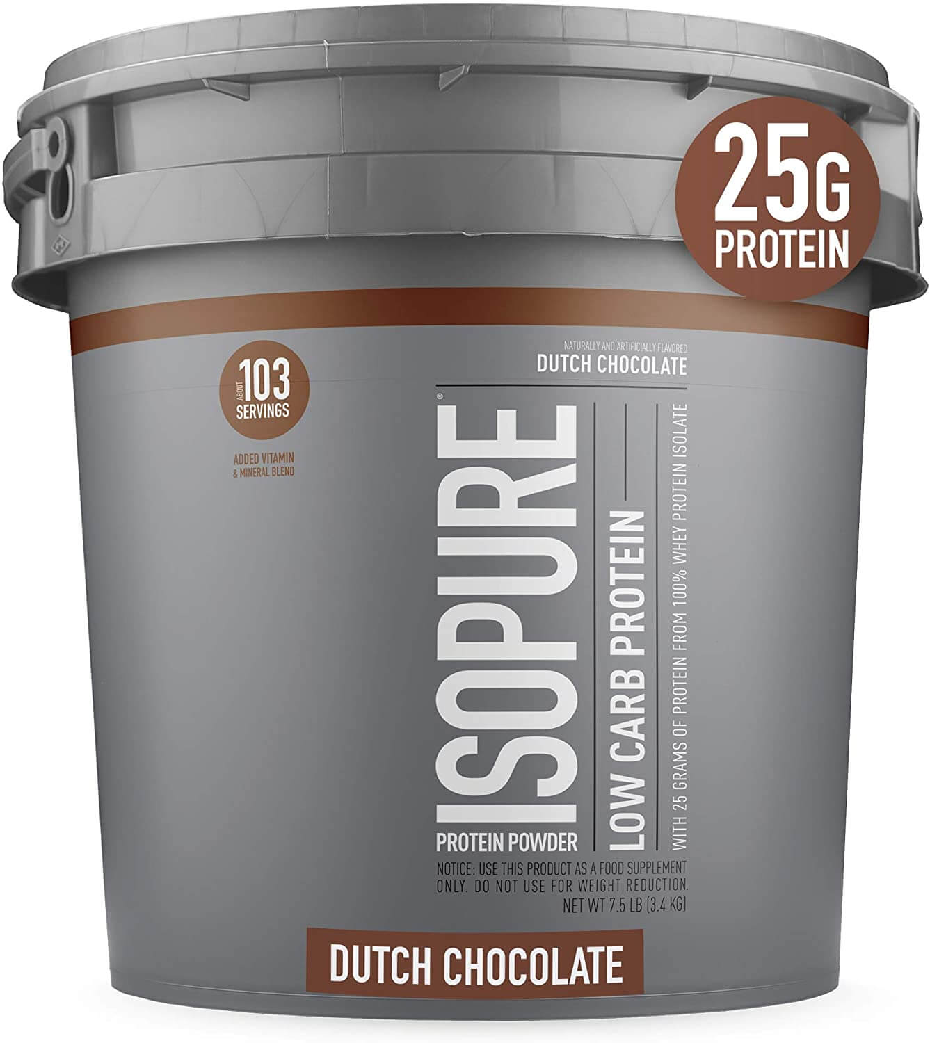 Isopure Dutch Chocolate Flavor Protein Review