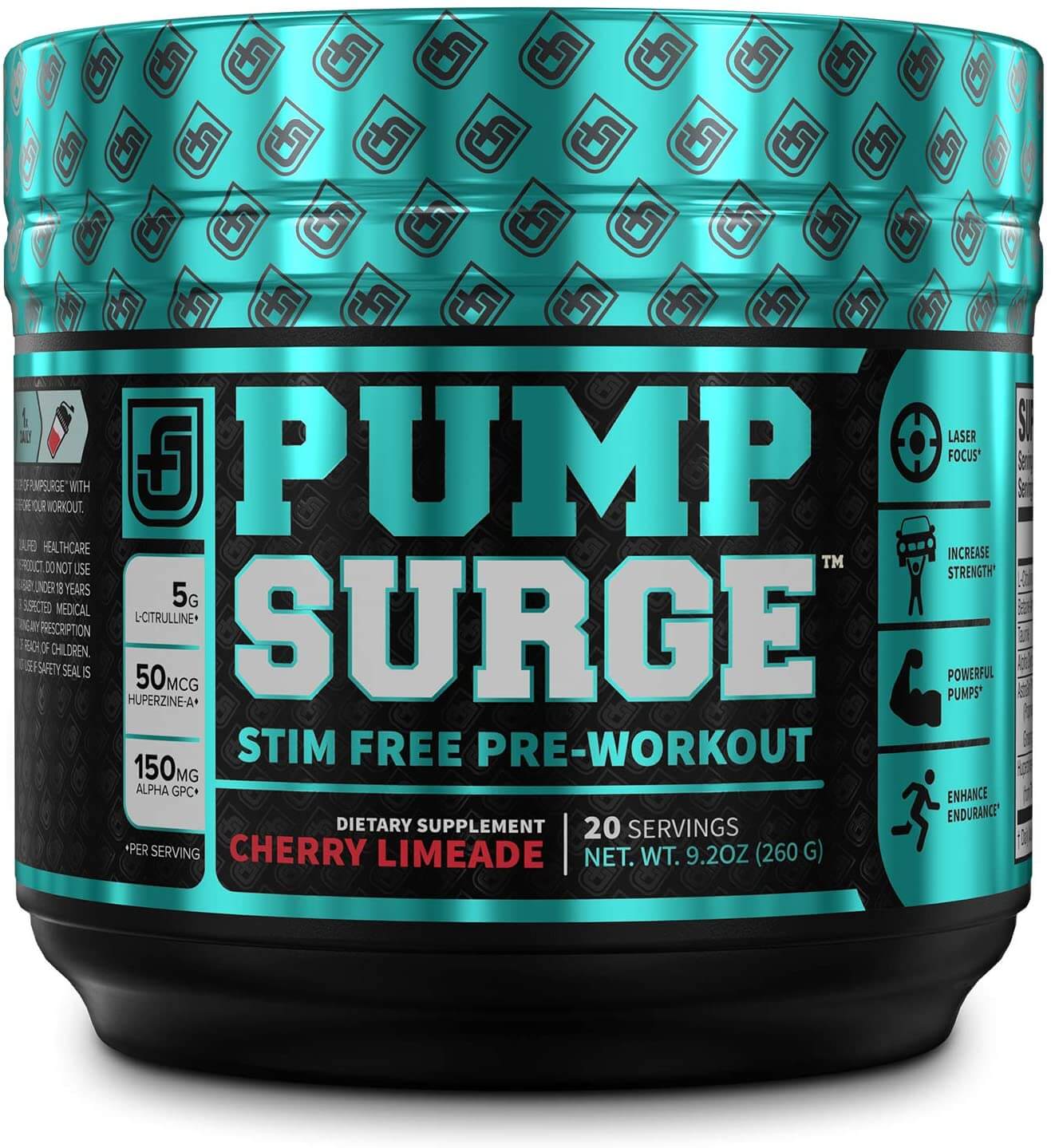 Pumpsurge Caffeine-Free Pump & Nootropic Pre Workout Powder