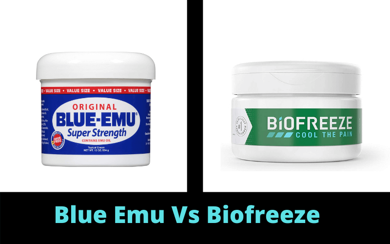 Blue emu vs biofreeze